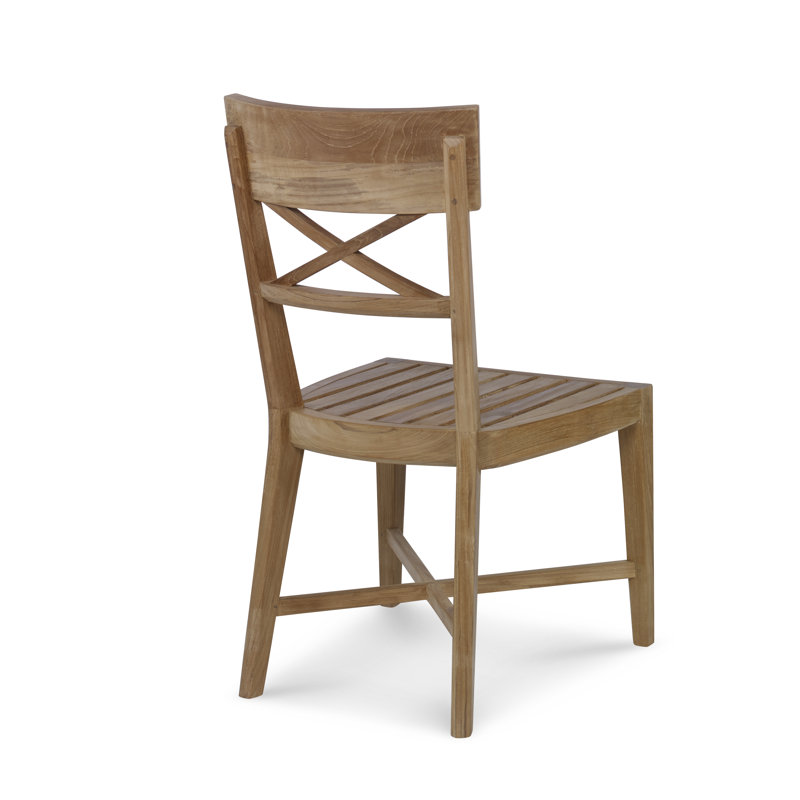 West Bay Outdoor Teak Dining Side Chair