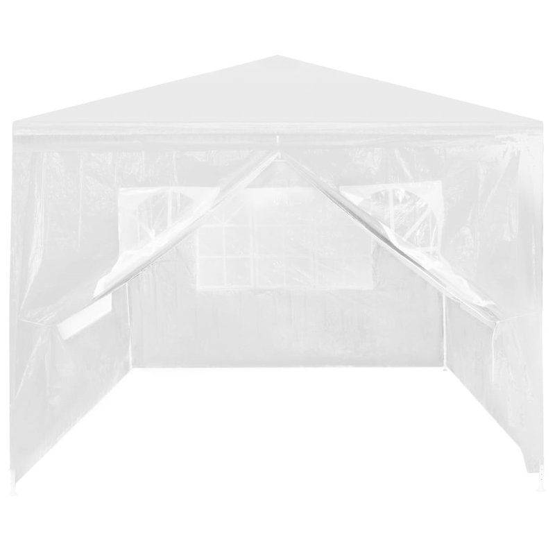 3m x 3m Steel Party Tent, White
