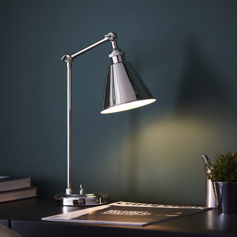 Jurupa Valley Adjustable Metal Desk Lamp