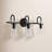 Belhaven Farryn 3 - Light Dimmable Matte Black Vanity Light