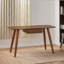 Bureau d'ordinateur Study, bureau, table d'étude, bureau d'écriture avec tiroir pour la maison, mobilier de bureau moderne, couleur noyer
