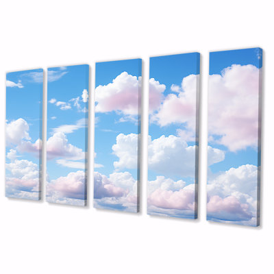 Sky Sky Horizon II - décor mural 5 pièces Sky