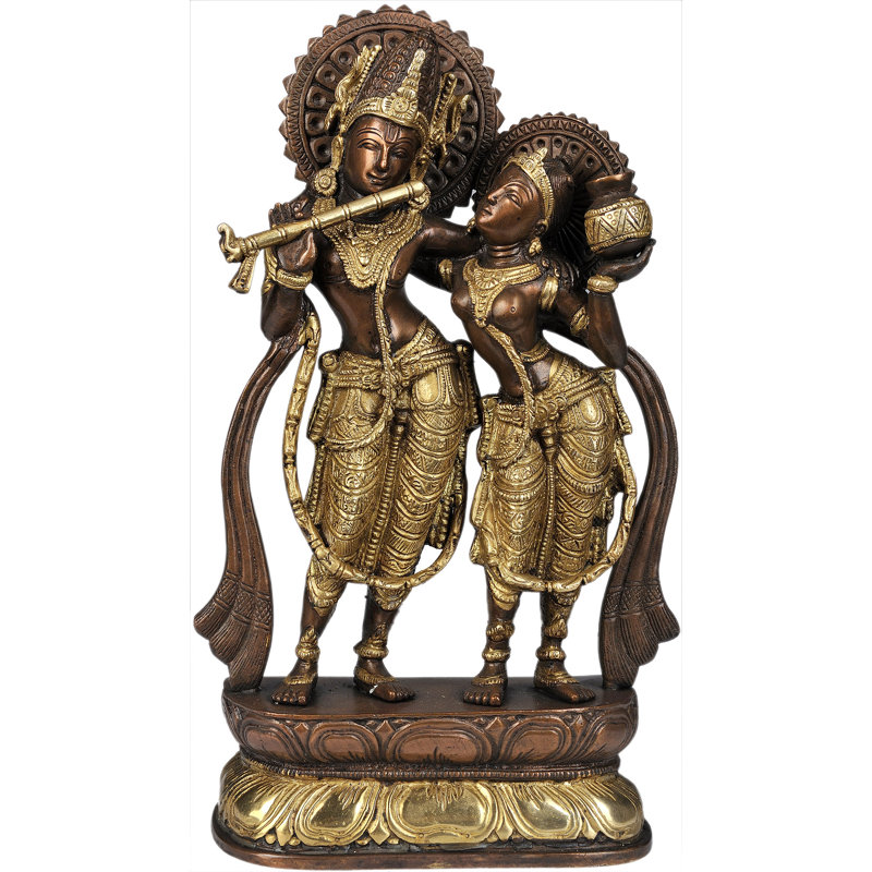 Radha Krishna (teinte simple)