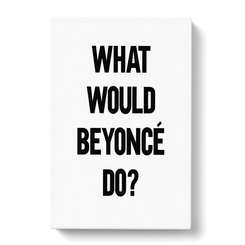 Beyonce - Wrapped Canvas, 91cm H x 60cm W x 3cm D