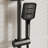 Gunmetal Gray Shower System With 11'' X 7.1'' Rain Shower Head, Handheld Shower, Spray Gun, Fahrenheit Digital Display & LED Light