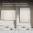 KOHLER Essential Rectangular Wall Mirror, Bathroom / Vanity Mirror with Frame-91696108-91696111