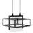 1 - Light Matte Black LED Single Pendant