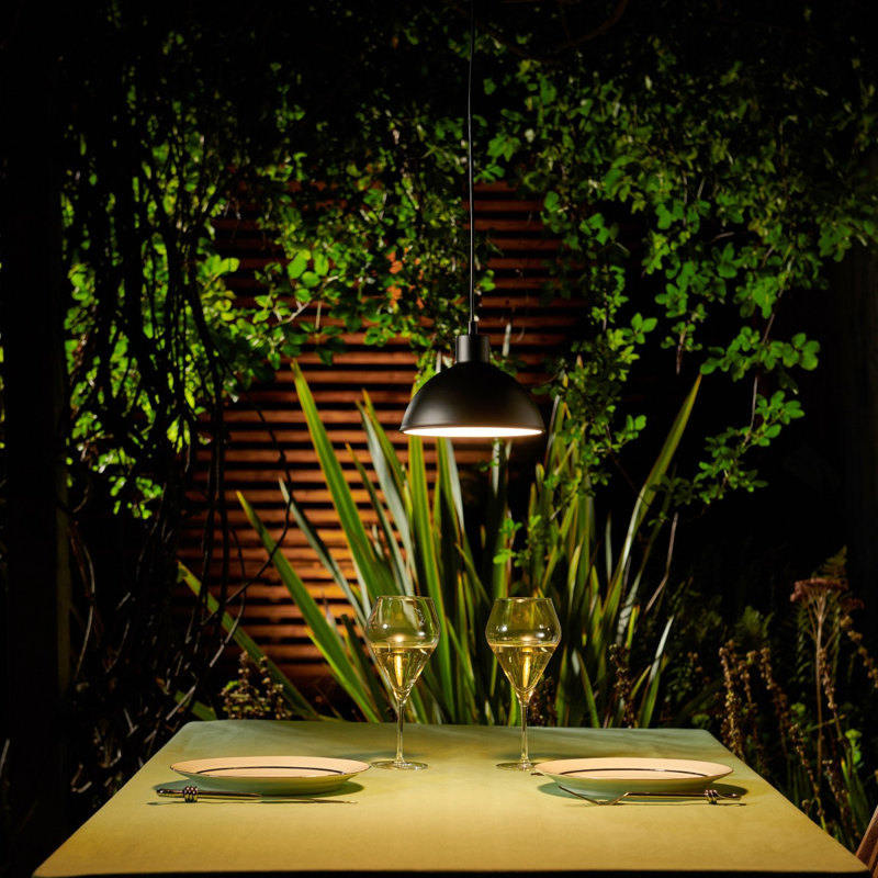 1 - Light Pendant, Black
