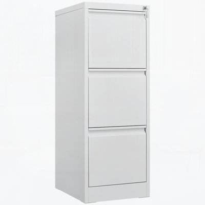3 Drawer File Cabinet with Lock,Two Drawer Filing Cabinet,Vertical Metal File Cabinet for Home Office Organizer Storage Cabinet Fit Letter/A4/Legal Size File