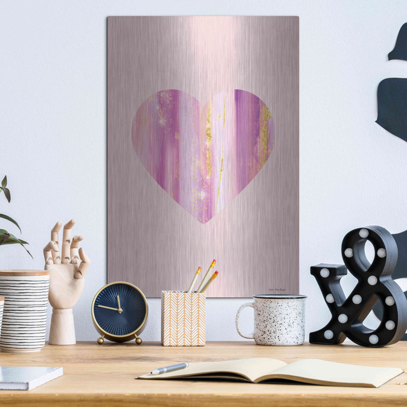 Luxe en métal «Happy Heart II» par Seven Trees Des «Happy Heart II» par Seven Trees Design