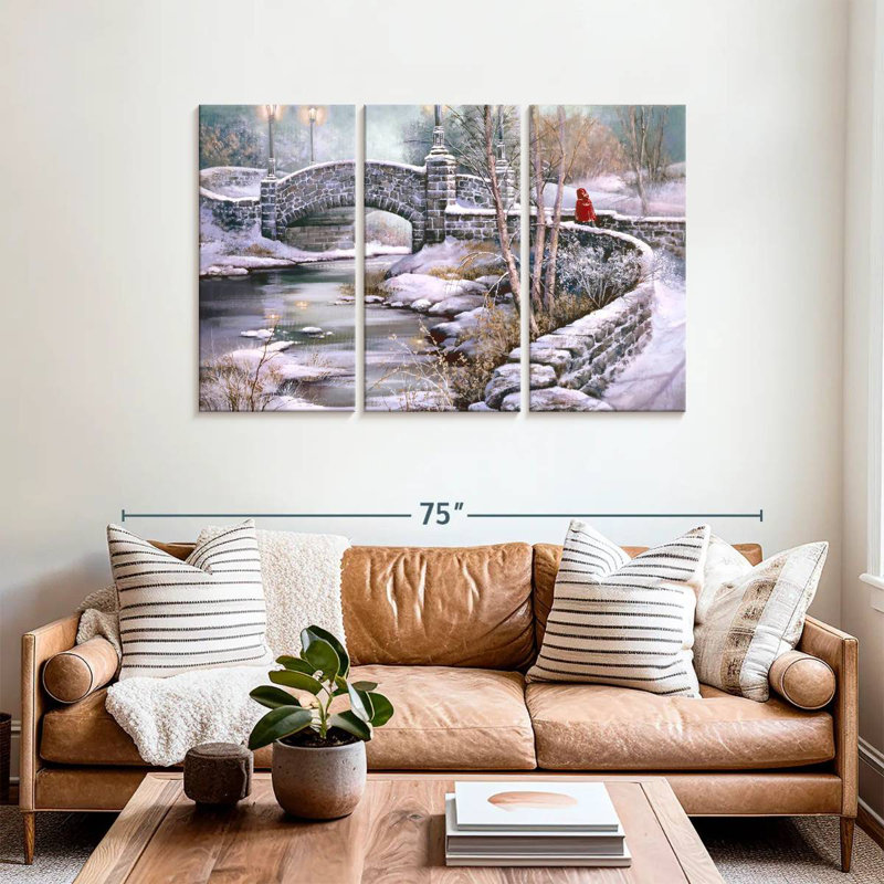 Alvord Campbell's Crossing, 36" H x 57" W