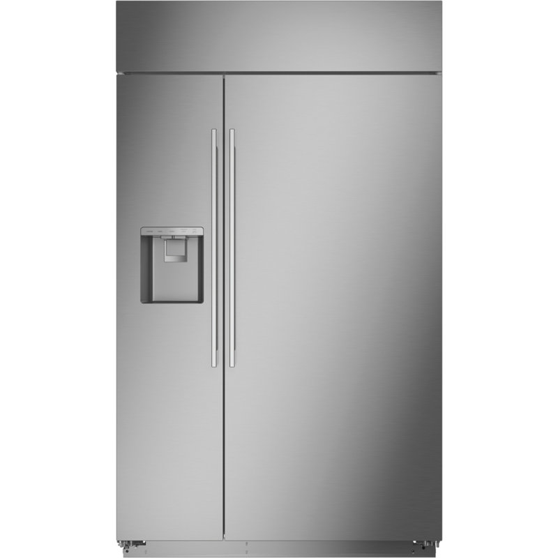 Monogram 48" Built-In Side-By-Side Refrigerator With Dispenser, Minimalist