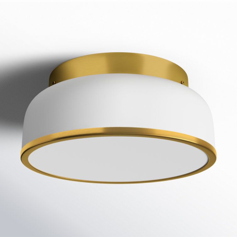 Asuna 2 Light Glass Flush Mount