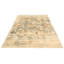 Tapis décoratif Ivoire en laine noué à la main de conception unique 8 pi 10 po x 12 pi 1 po DeShae