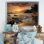 Photo de plage coucher de soleil Serenade VI - impression