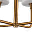Lustre classique à 4 lumières avec abat-jour Tindra-66310517
