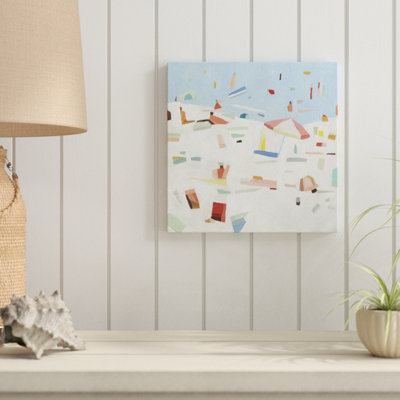 «Summer Confetti IV» par Emma Scarvey, peinture sur toile