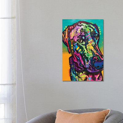 Never Me by Dean Russo - Painting on Canvas