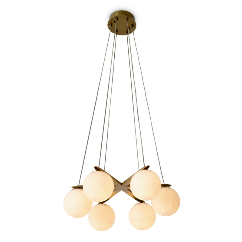 Morro 6 - Light Metal Chandelier