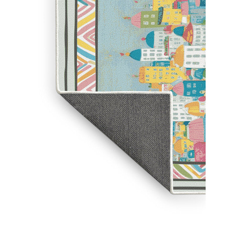 Tapis East Urban Home City, Tapis de couloir 2 pi x 4 pi