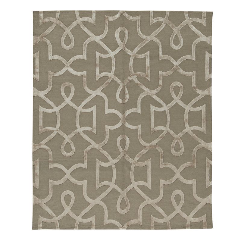 High-Quality Hand-Knotted Endive Area Rug