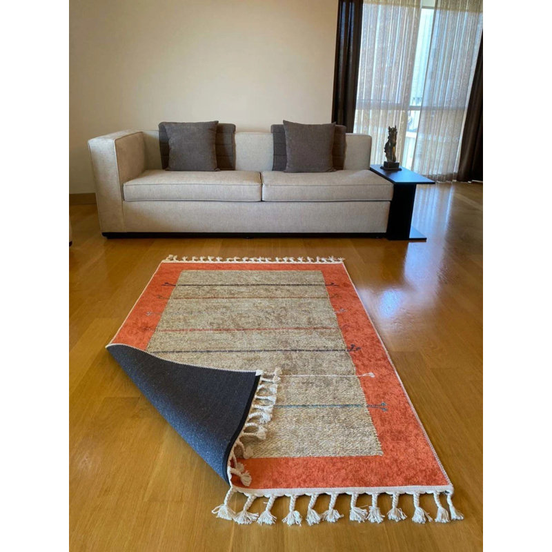 Tapis Laquel avec envers antidérapant, Rectangle 3 pi 3 po x 3 pi 11 po