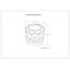 Repose-pieds rond 18 po-25509285