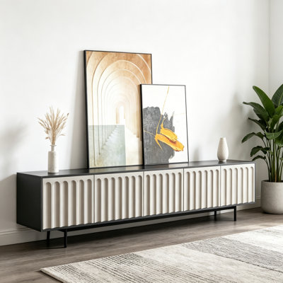 Meuble télé moderne, simple et créatif