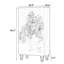 Garde-robe de rangement haut de gamme French Home