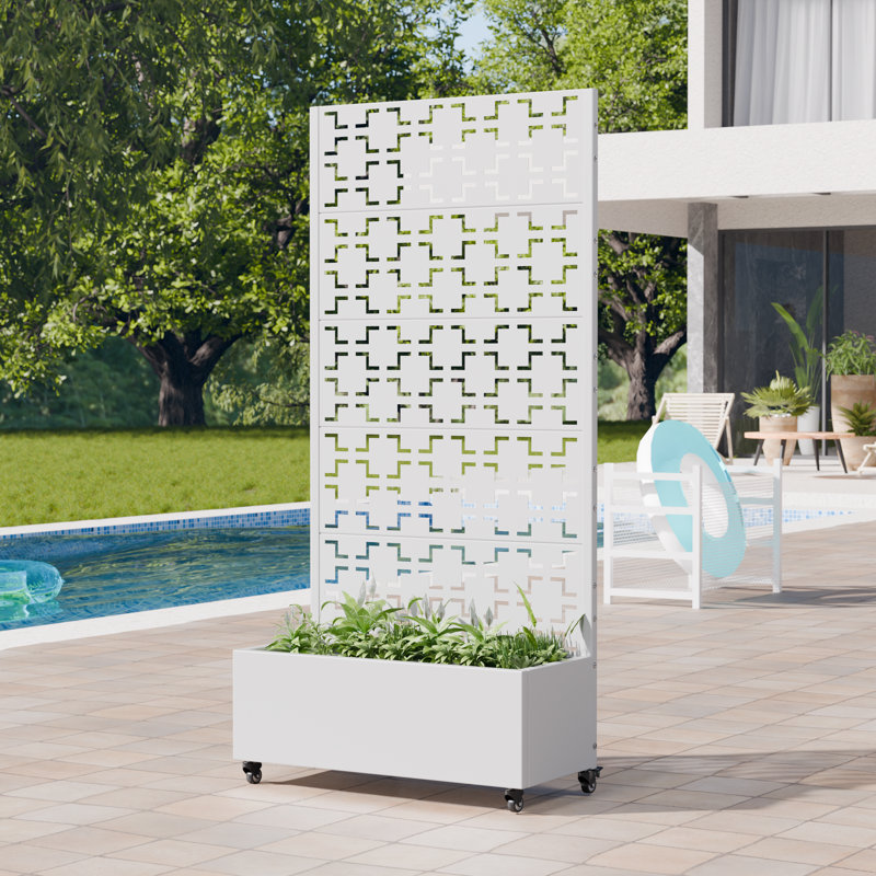 Fern 72 in. H x 35 in. W Planter Box