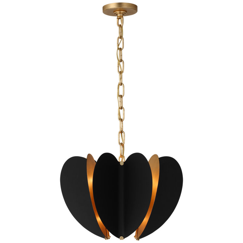 kate spade new york Danes Small Chandelier, Gold, Matte Black