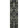 Premium Machine Washable Prisco Black Rug