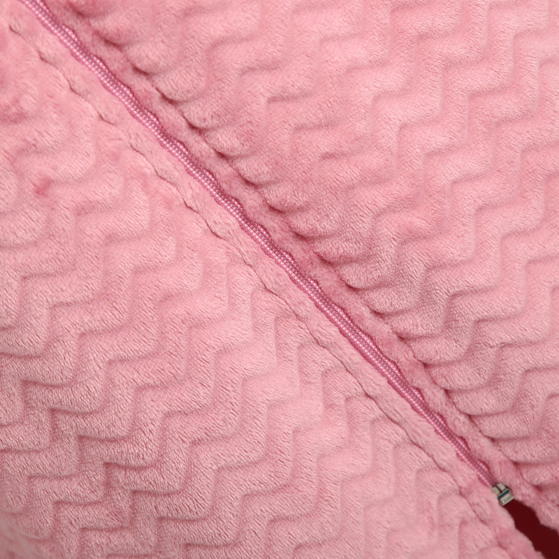 Peignoir mi-mollet avec poches Lakeville, L, Rose