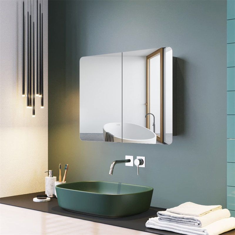 Nerino Wall Mounted Required Bathroom Cabinet