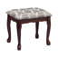 Ensemble coiffeuse avec tabouret et miroir Umer