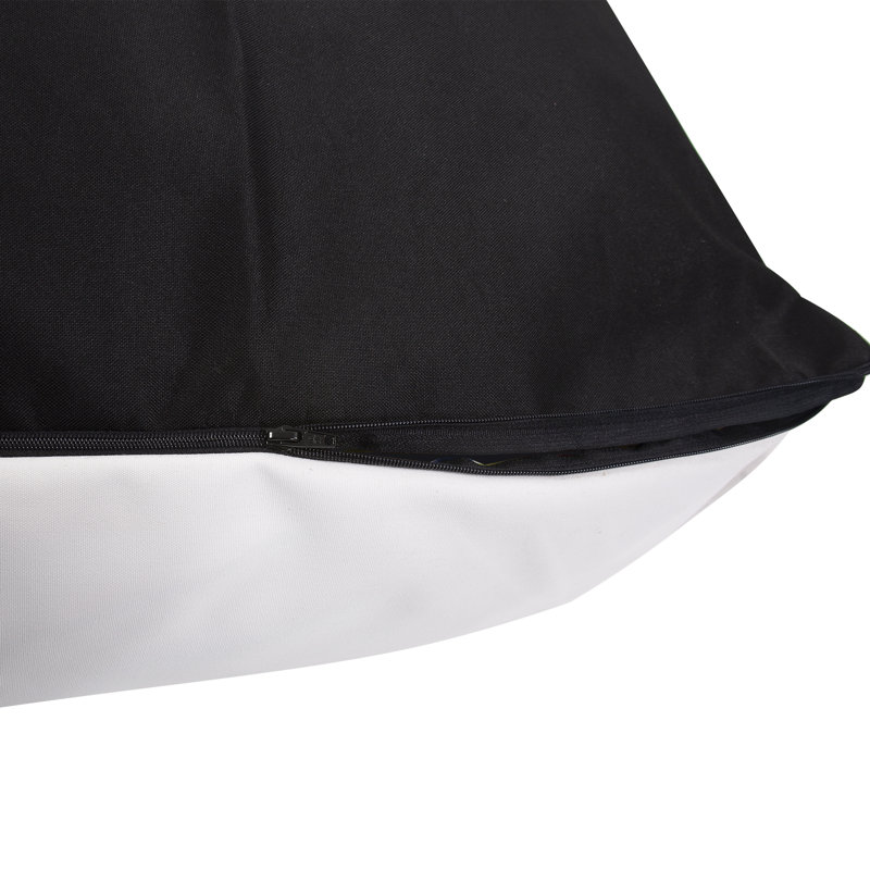 Repose-pieds d'extérieur avec coussin Albelo-Sire, Naturel paysage marin