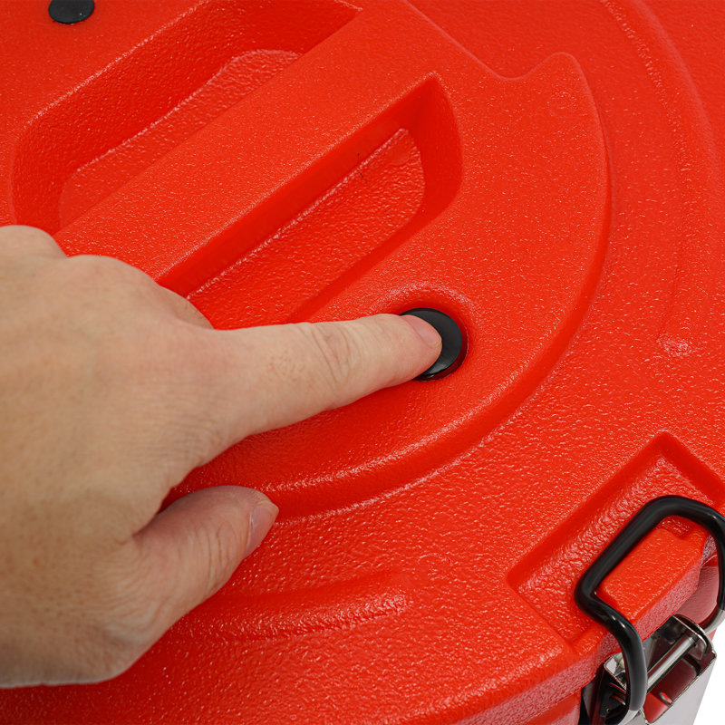 Contenant alimentaire Damayia, Rouge