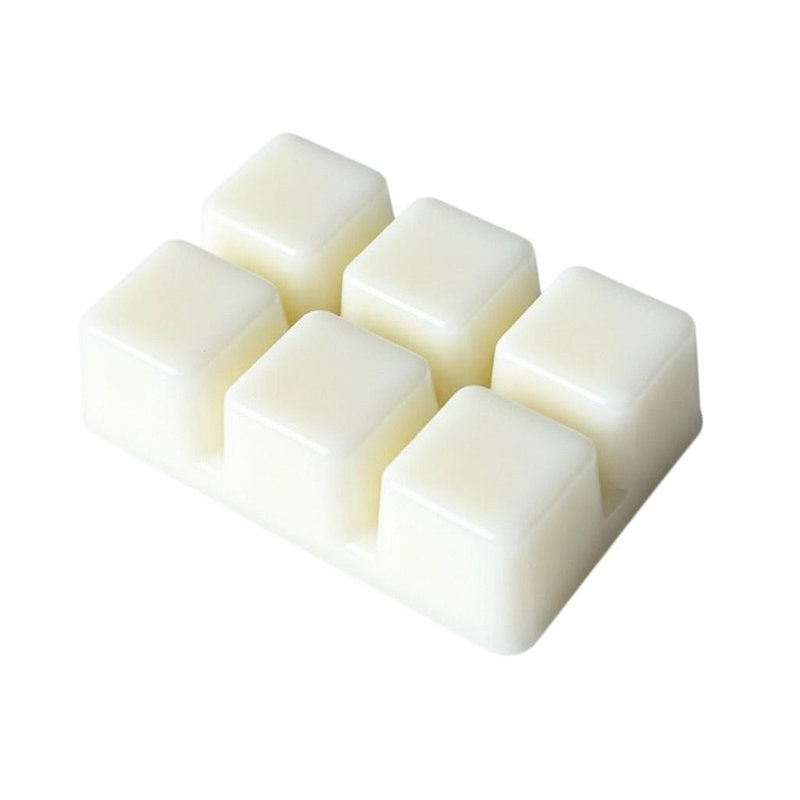 Ensemble de six cires de citron ivoire parfumées à la cire de soja fondue