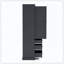 Armoire de cuisine Farmhouse, armoire de rangement haute autoportante avec 3 tablettes réglables, 8 tablettes de porte, 3 tiroirs pour la cuisine, la salle à manger-271954516
