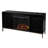 Rohoman 58'' W Black/Champagne Electric Fireplace with 4700 BTU