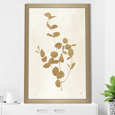 Botanical Study II Gold Crop - peinture