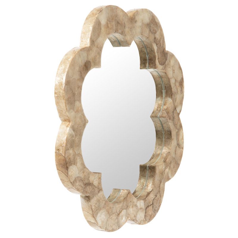 Bette Bud Wall Mirror, Champagne Gold