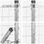 Galvanised Steel Border Fencing-588533967-588533964