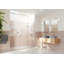 Stellar 100.25 in. x 78 in. Fully Frameless 3 Panel Inline Hinge Shower Door-608458743