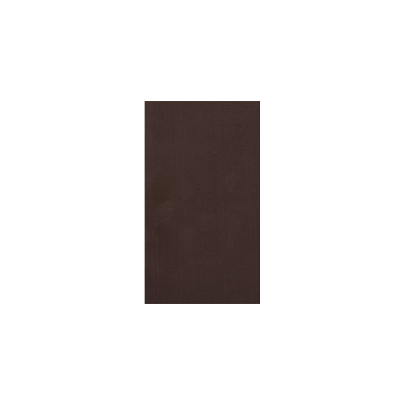 Maniscalco Cotton Room Darkening Curtain Single Panel, Brown