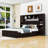 Alvinia Platform Storage Bed-981355762-981355773
