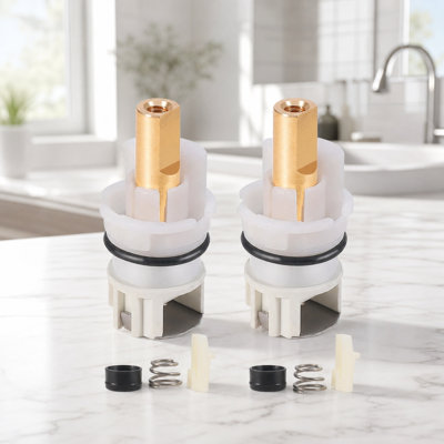 Trousse de réparation de tige RP25513 pour robinets de cuisine et de salle de bain à 2 poignées (paquet de 2)