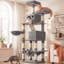 Arbre à chat multi-niveaux 80,6 po Timmins-1895233270