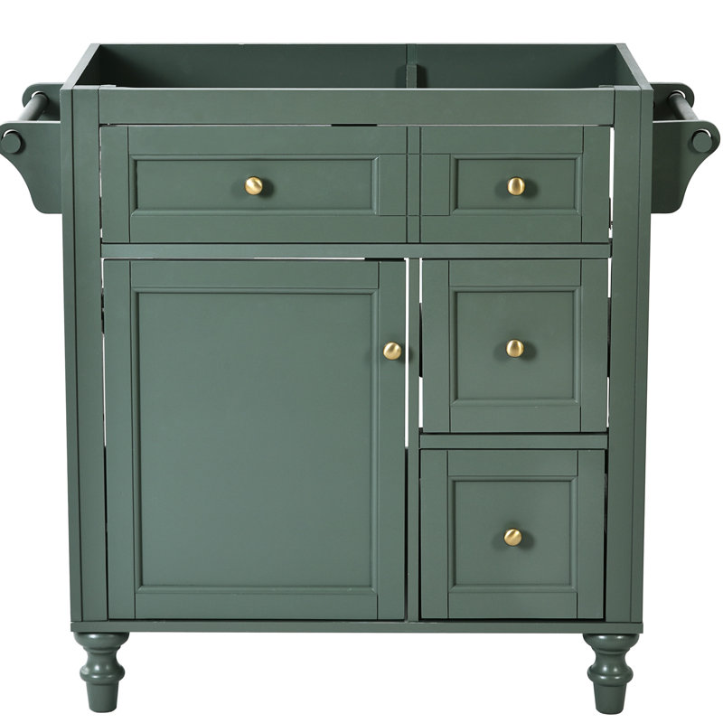 30'' Bathroom Vanity, With 2 Drawers And Tip-out Drawer. Modern Design, Functional. Materials Vanity - With Drawers, Drawer For Essentials