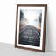 Train Tracks in the Mist - Picture Frame Painting Print-56855799-56855800